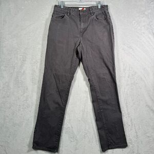 Best Made Co Jeans Mens 34x34 (Fits 32x32) Gray Slim Straight Denim Shrunken